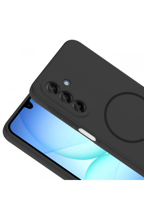 Galaxy A16 Kılıf M-safe Şarj Özellikli Zore Meta Kapak