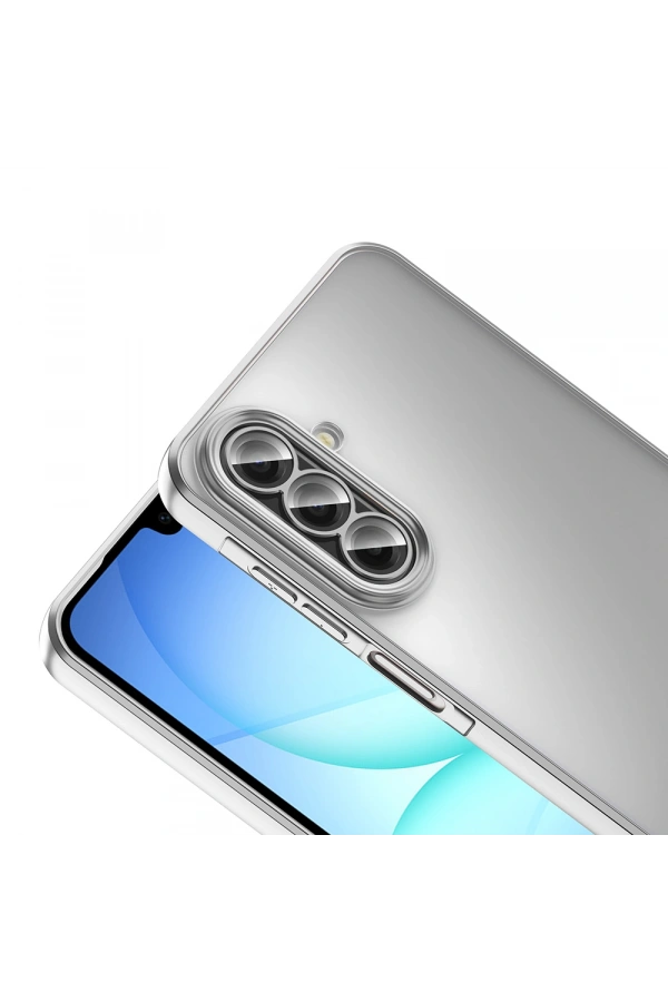 Galaxy A17 Kılıf Kamera Korumalı Logo Gösteren Zore Omega Kapak