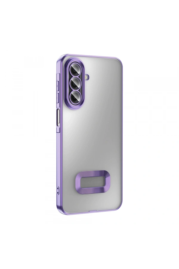 Galaxy A17 Kılıf Kamera Korumalı Logo Gösteren Zore Omega Kapak