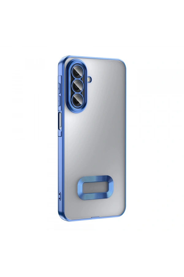 Galaxy A17 Kılıf Kamera Korumalı Logo Gösteren Zore Omega Kapak