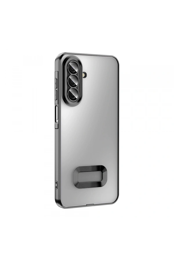 Galaxy A17 Kılıf Kamera Korumalı Logo Gösteren Zore Omega Kapak