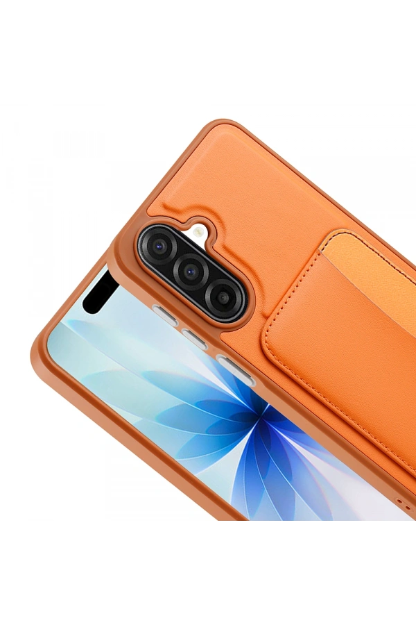 Galaxy A17 Kılıf Kartlıklı Zore X-Kart Silikon Kapak