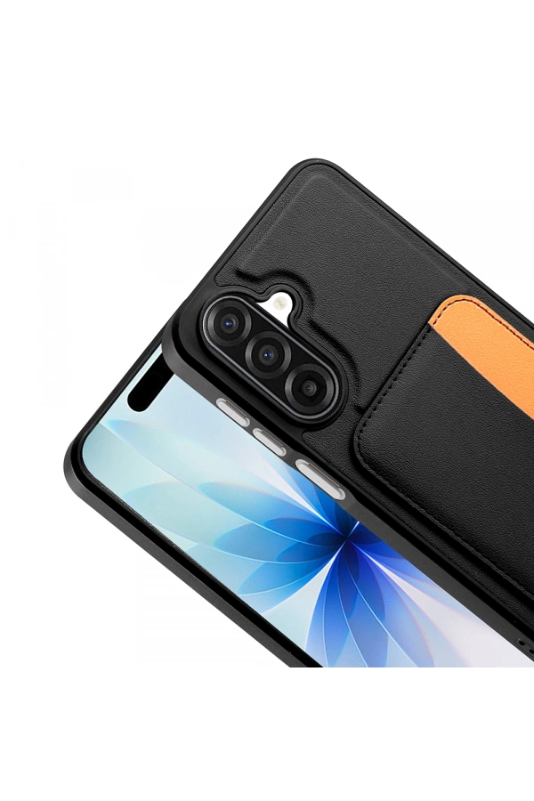 Galaxy A17 Kılıf Kartlıklı Zore X-Kart Silikon Kapak