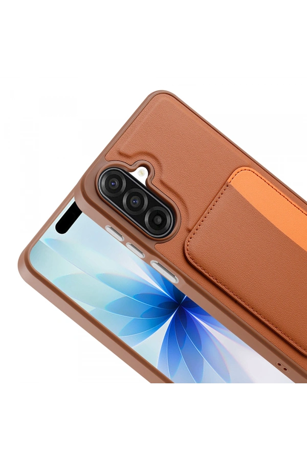 Galaxy A17 Kılıf Kartlıklı Zore X-Kart Silikon Kapak