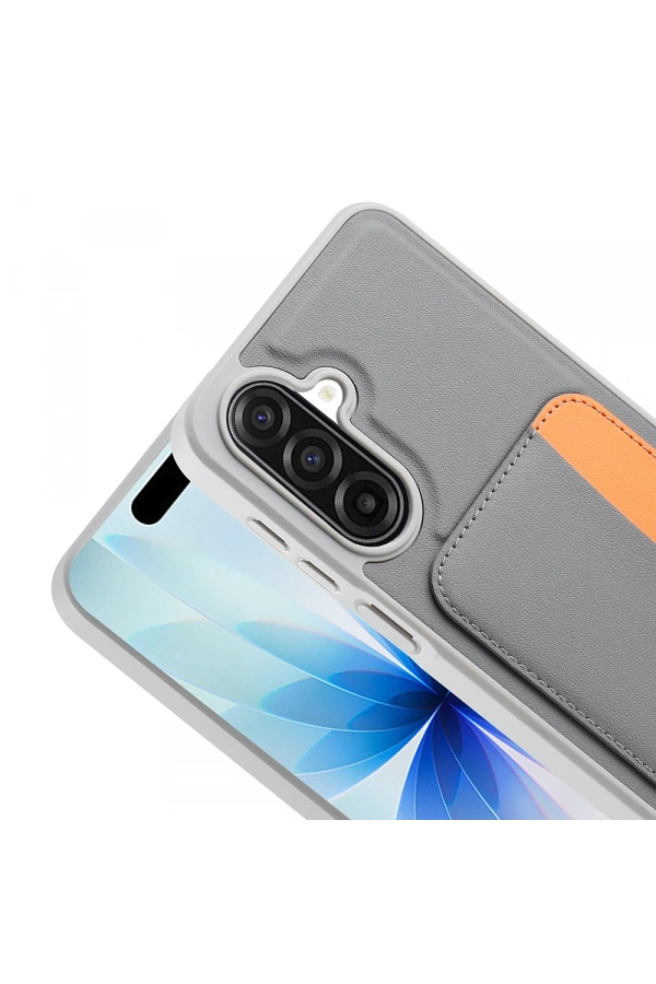 Galaxy A17 Kılıf Kartlıklı Zore X-Kart Silikon Kapak