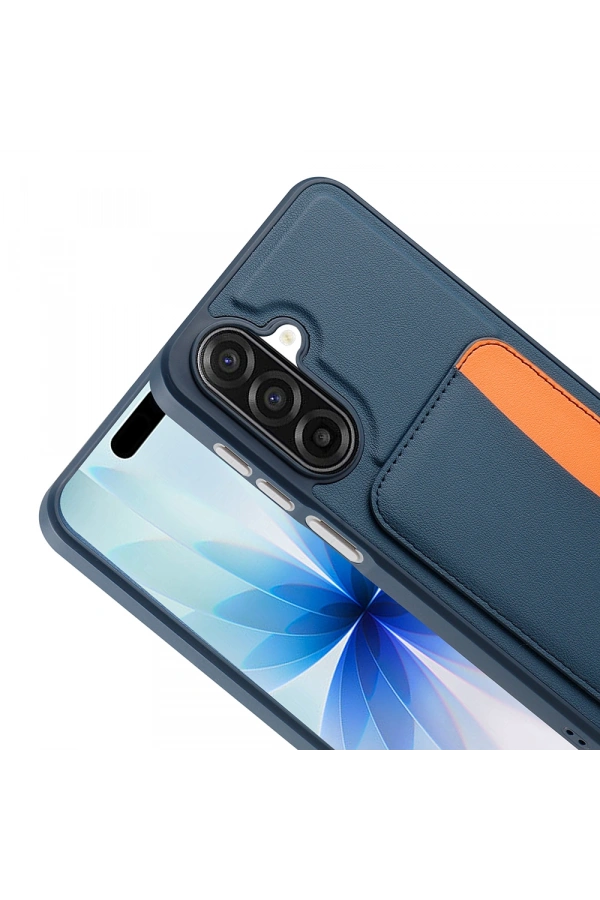 Galaxy A17 Kılıf Kartlıklı Zore X-Kart Silikon Kapak