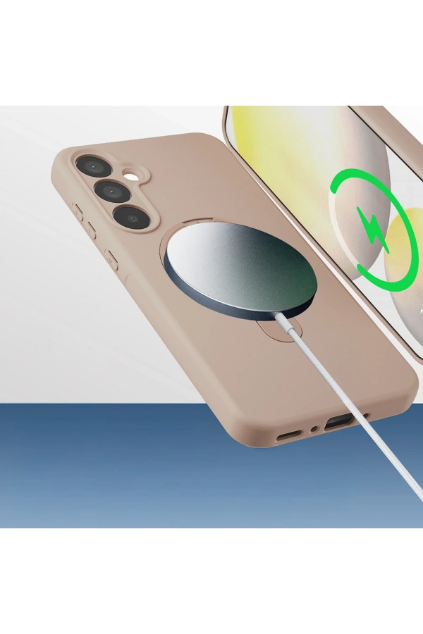 Galaxy A17 Kılıf M-safe Şarj Özellikli Standlı Zore Samara Kapak