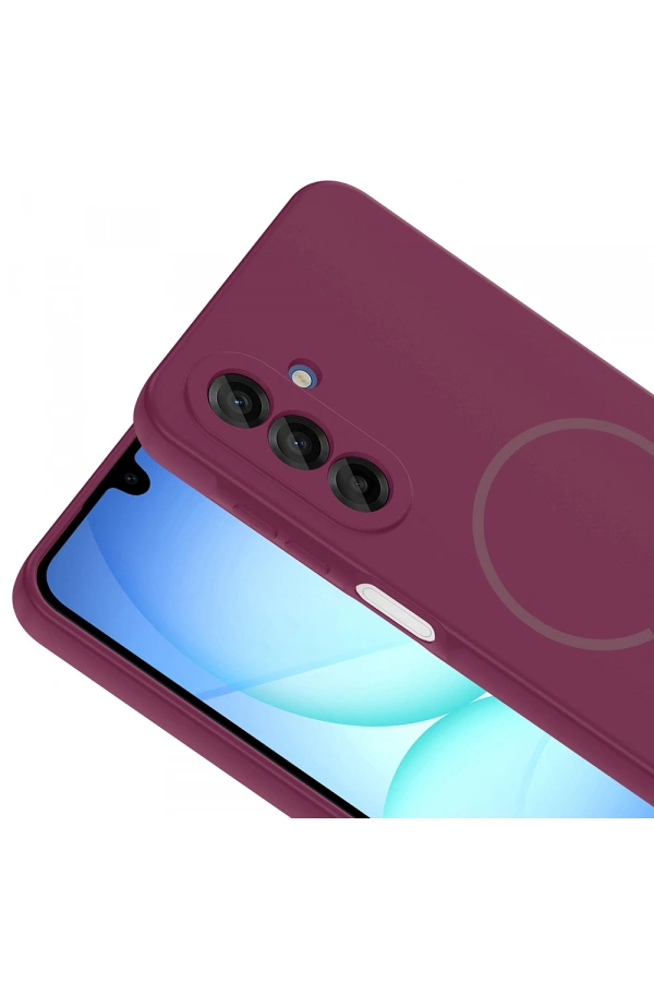 Galaxy A17 Kılıf M-safe Şarj Özellikli Zore Meta Kapak
