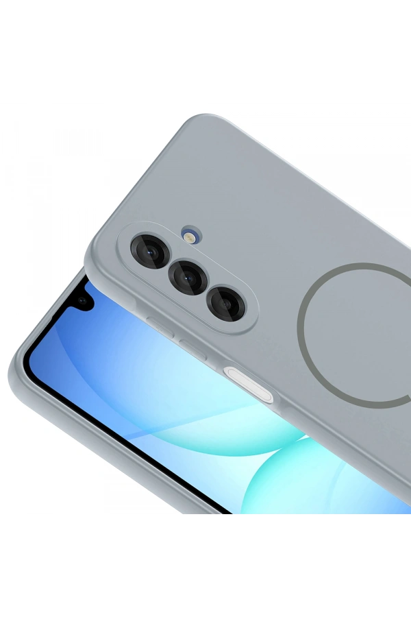 Galaxy A17 Kılıf M-safe Şarj Özellikli Zore Meta Kapak
