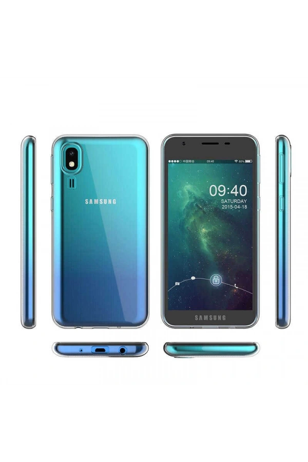 Galaxy A2 Core Kılıf Zore Süper Silikon Kapak