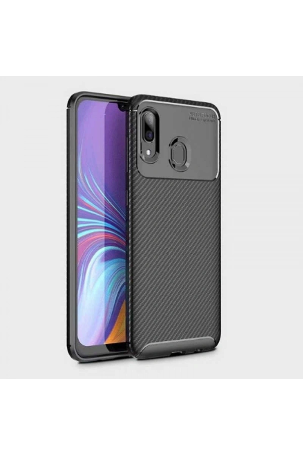 Galaxy A20 Kılıf Zore Negro Silikon Kapak