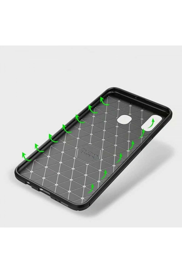 Galaxy A20 Kılıf Zore Negro Silikon Kapak