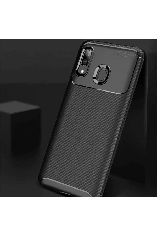 Galaxy A20 Kılıf Zore Negro Silikon Kapak