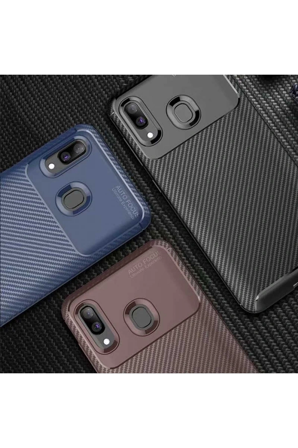 Galaxy A20 Kılıf Zore Negro Silikon Kapak