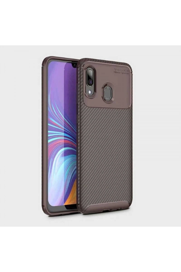 Galaxy A20 Kılıf Zore Negro Silikon Kapak