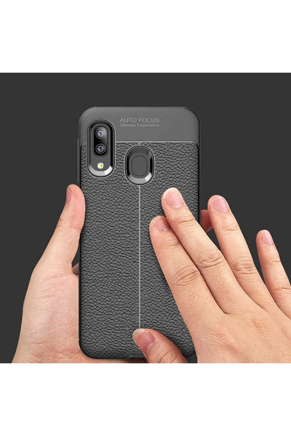 Galaxy A20 Kılıf Zore Niss Silikon Kapak
