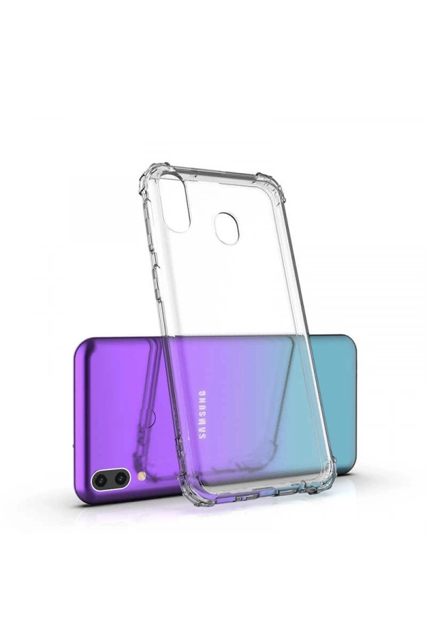 Galaxy A20 Kılıf Zore Nitro Anti Shock Silikon