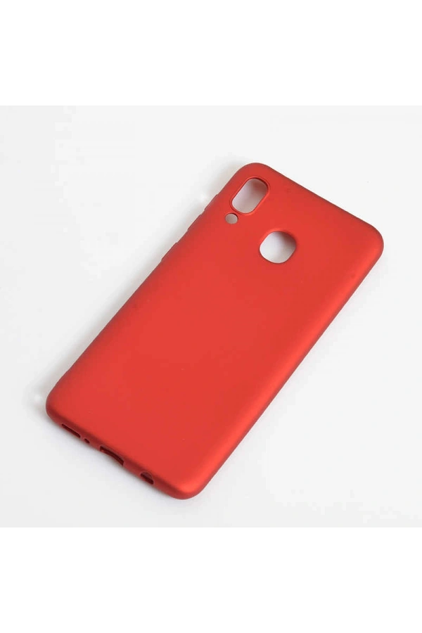 Galaxy A20 Kılıf Zore Premier Silikon Kapak