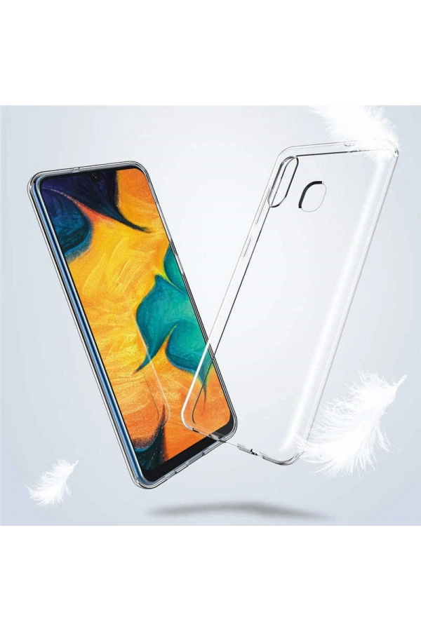 Galaxy A20 Kılıf Zore Süper Silikon Kapak