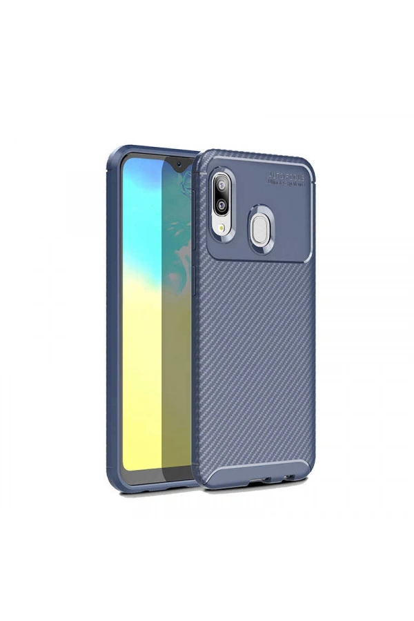 Galaxy A20E Kılıf Zore Negro Silikon Kapak