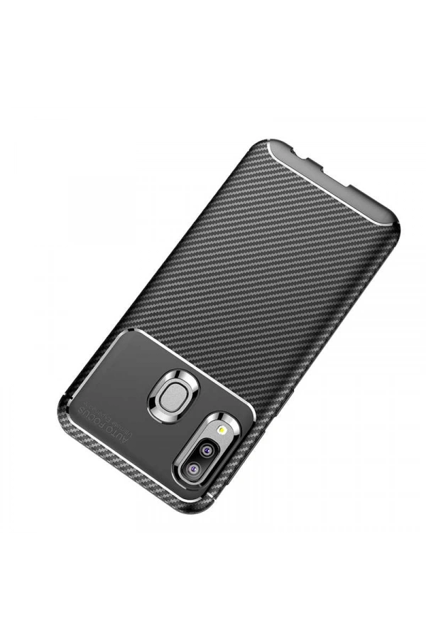 Galaxy A20E Kılıf Zore Negro Silikon Kapak