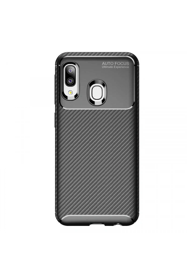 Galaxy A20E Kılıf Zore Negro Silikon Kapak
