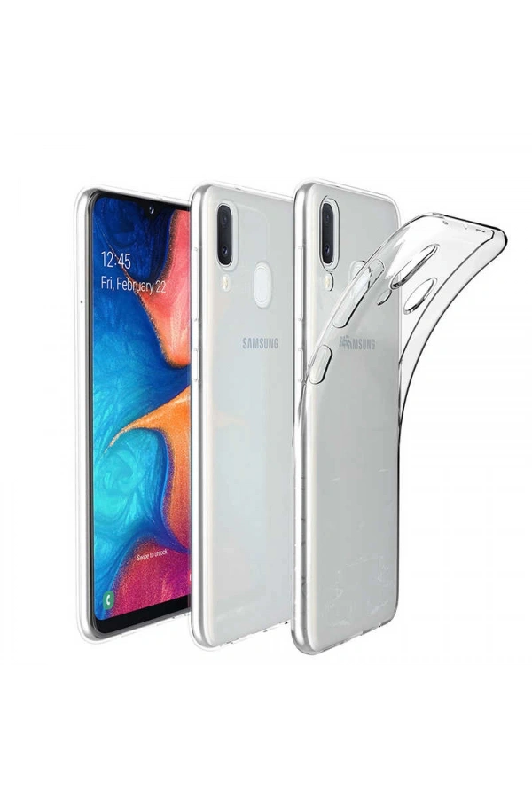 Galaxy A20E Kılıf Zore Süper Silikon Kapak