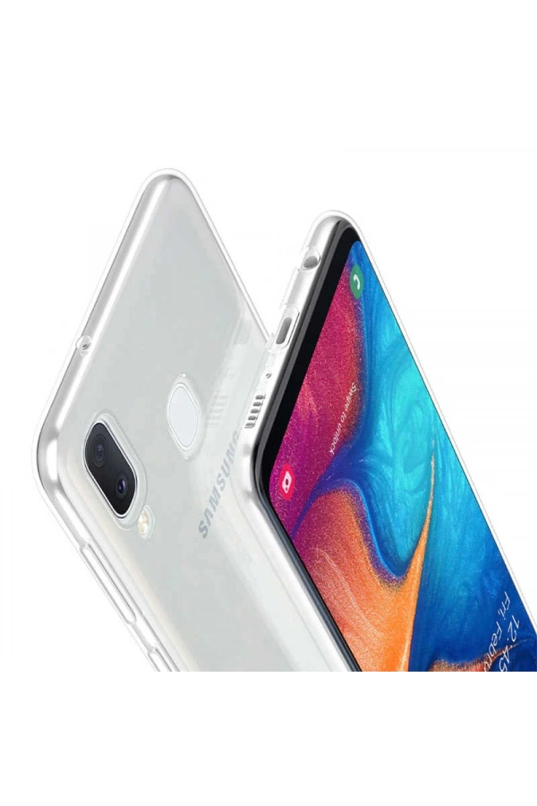 Galaxy A20E Kılıf Zore Süper Silikon Kapak