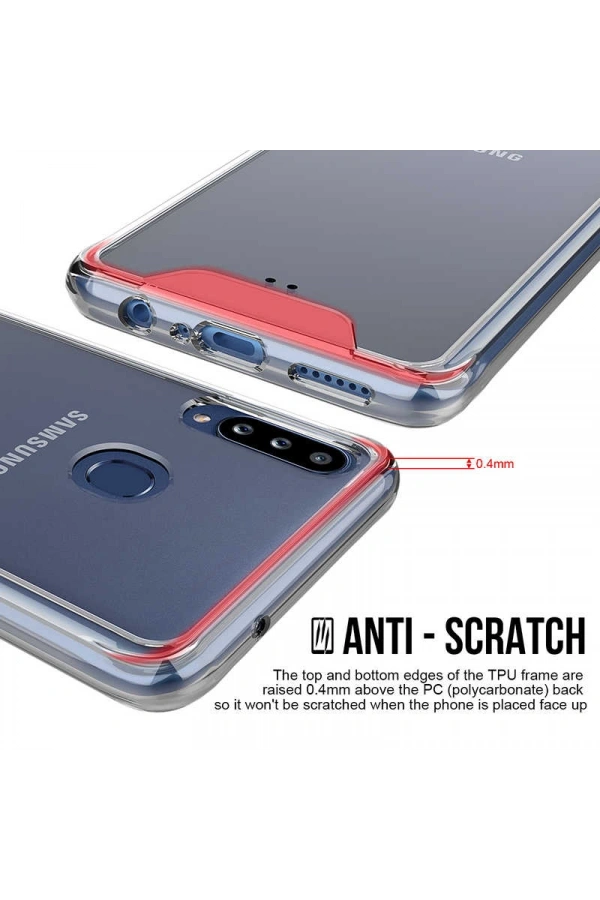 Galaxy A20S Kılıf Zore Gard Silikon