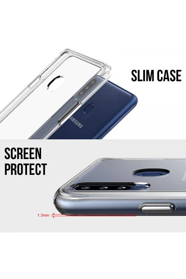 Galaxy A20S Kılıf Zore Gard Silikon