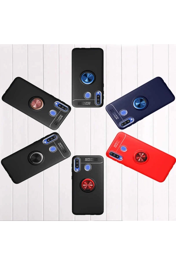 Galaxy A20S Kılıf Zore Ravel Silikon Kapak