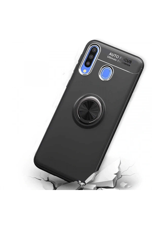 Galaxy A20S Kılıf Zore Ravel Silikon Kapak