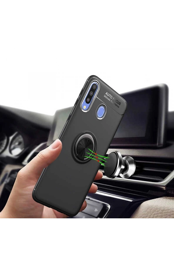 Galaxy A20S Kılıf Zore Ravel Silikon Kapak