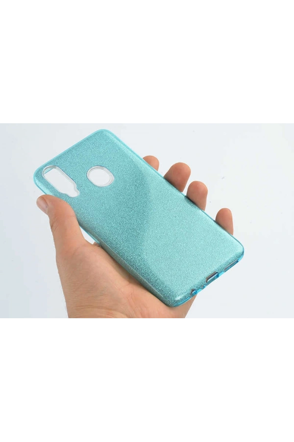 Galaxy A20S Kılıf Zore Shining Silikon