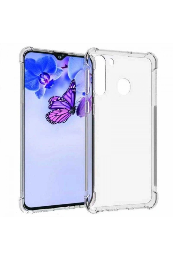 Galaxy A21 Kılıf Zore Nitro Anti Shock Silikon