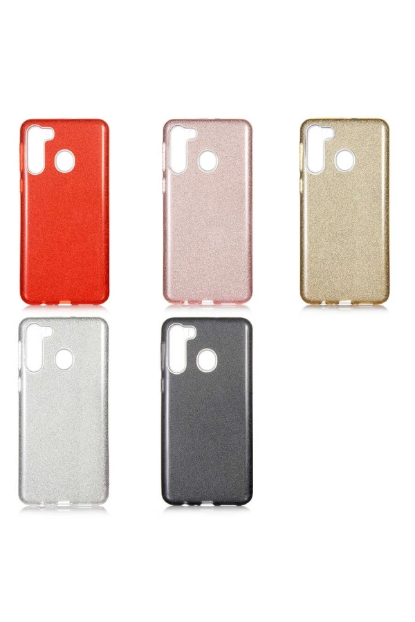 Galaxy A21 Kılıf Zore Shining Silikon