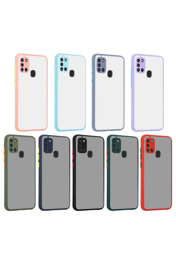 Galaxy A21S Kılıf Zore Hux Kapak