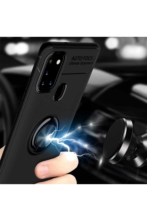 Galaxy A21S Kılıf Zore Ravel Silikon Kapak