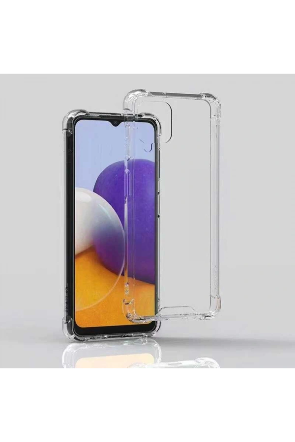 Galaxy A22 4G Kılıf Zore Nitro Anti Shock Silikon