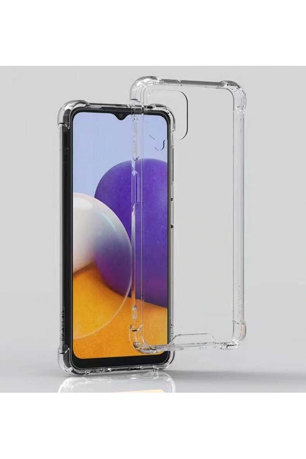 Galaxy A22 4G Kılıf Zore Nitro Anti Shock Silikon