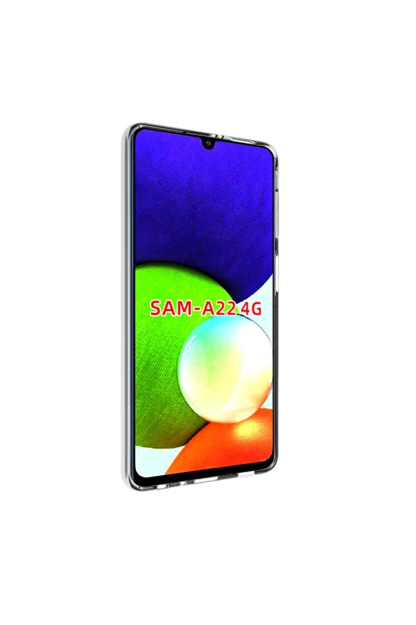 Galaxy A22 4G Kılıf Zore Süper Silikon Kapak