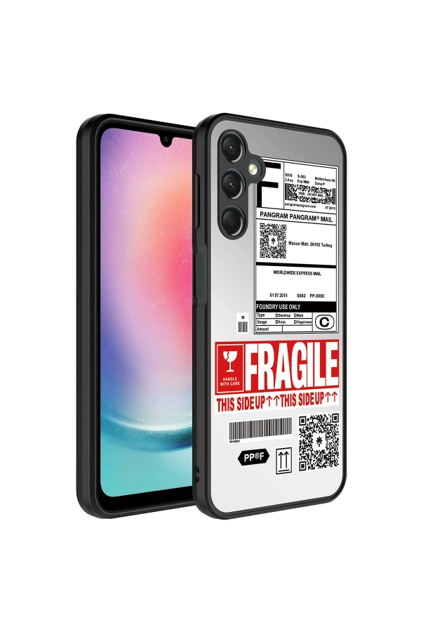Galaxy A24 Kılıf Aynalı Desenli Kamera Korumalı Parlak Zore Mirror Kapak