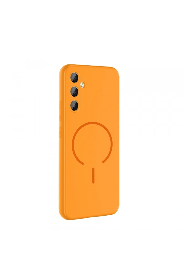 Galaxy A24 Kılıf M-safe Şarj Özellikli Zore Meta Kapak