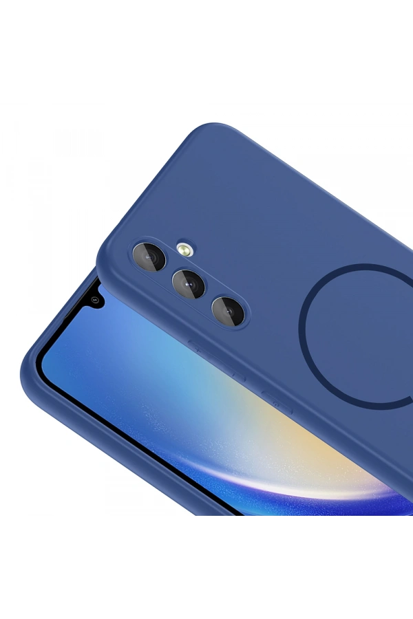 Galaxy A24 Kılıf M-safe Şarj Özellikli Zore Meta Kapak