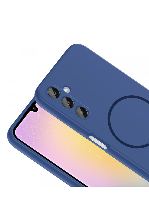 Galaxy A25 Kılıf M-safe Şarj Özellikli Zore Meta Kapak