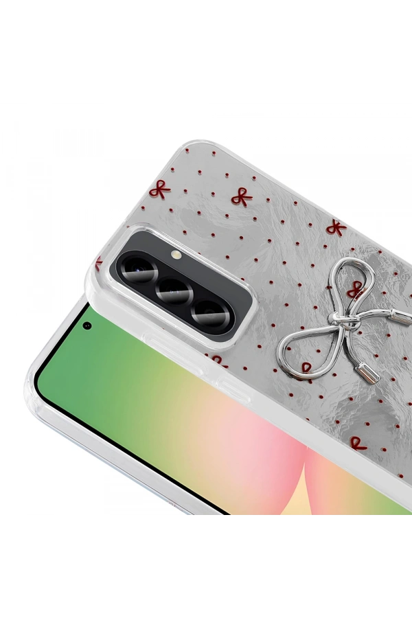 Galaxy A26 Kılıf Kamera Korumalı Figürlü Zore Ponti Silikon Kapak