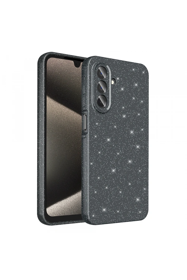 Galaxy A26 Kılıf Kamera Korumalı Simli Lüks Zore Koton Kapak