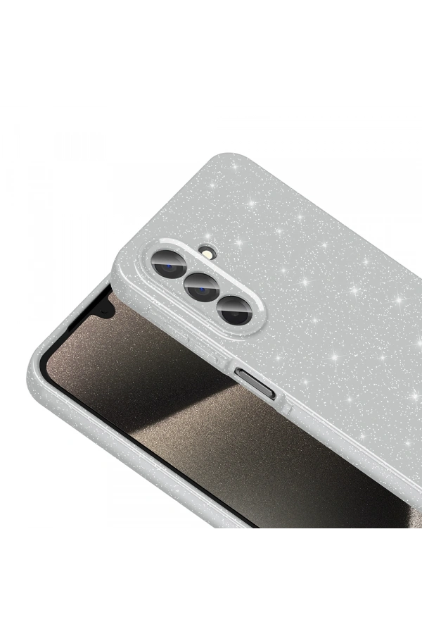 Galaxy A26 Kılıf Kamera Korumalı Simli Lüks Zore Koton Kapak