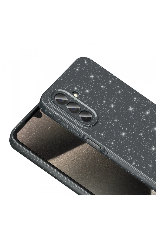 Galaxy A26 Kılıf Kamera Korumalı Simli Lüks Zore Koton Kapak