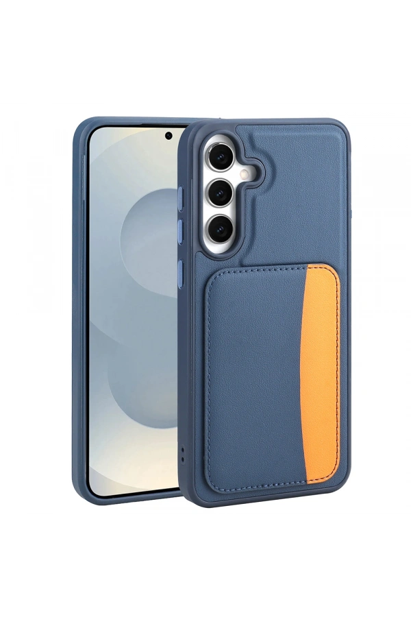 Galaxy A26 Kılıf Kartlıklı Zore X-Kart Silikon Kapak